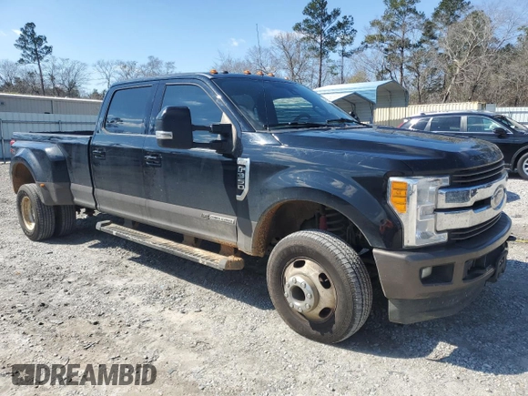 2017 Ford F-350 Lariat z VIN 1FT8W3DT9HED29396, wystawiony jako Copart lot #44615085 z przebiegiem 142 104 mil mil oraz Szkoda całkowita • Salvage title. Historia ofert i sprzedaży dostępna na DreamBid. Obrazek 4.
