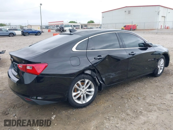 2018 Chevrolet Malibu LT with VIN 1G1ZD5ST0JF145580, listed as a IAAI auction lot 41928184 with 170,566 mi miles and . Bid and sale history available at DreamBid. Image 4.