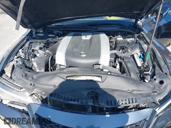 2021 Lexus IS 350 F Sport with VIN JTHGZ1B28M5047647, listed as a IAAI auction lot 42485887 with 27,544 mi miles and . Bid and sale history available at DreamBid. Image 10.