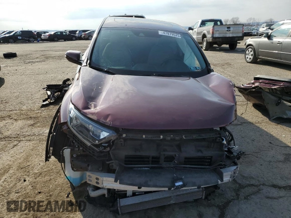 2019 Honda CR-V EX with VIN 7FARW2H54KE025493, listed as a Copart auction lot 47879525 with 0 mi miles and Salvage Title. Bid and sale history available at carsss.com. Image 5.