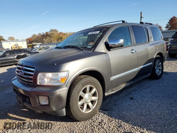 2005 Infiniti QX56 with VIN 5N3AA08C65N810746, listed as a Copart auction lot 76362944 with 0 mi miles and Clean Title. Bid and sale history available at carsss.com. Image 1.