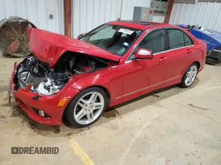 2008 Mercedes-Benz C 350 Sport with VIN WDDGF56X28F034051, listed as a Copart auction lot 45944055 with 141,903 mi miles and Salvage Title. Bid and sale history available at DreamBid. Image 1.