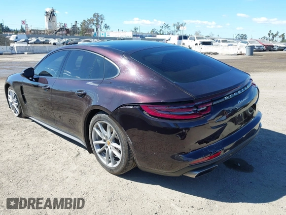 2018 Porsche Panamera with VIN WP0AA2A72JL111271, listed as a IAAI auction lot 41701909 with 50,245 mi miles and . Bid and sale history available at DreamBid. Image 3.