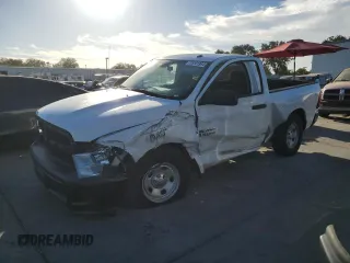 2013 Ram 1500 Tradesman with VIN 3C6JR6AG0DG509846, listed as a Copart auction lot 75101994 with 121,154 mi miles and Salvage title. Bid and sale history available at DreamBid. Image 1.