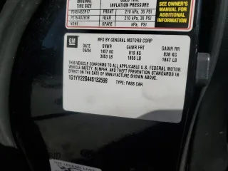 2004 Chevrolet Corvette with VIN 1G1YY22G445132598, listed as a Copart auction lot 77267244 with 140,102 mi miles and Salvage Title. Bid and sale history available at carsss.com. Image 12.
