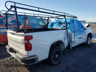 2019 Chevrolet Silverado 1500 Work Truck with VIN 3GCNWAEF2KG290960, listed as a Copart auction lot 88790205 with 87,327 mi miles and Salvage Title. Bid and sale history available at DreamBid. Image 3.