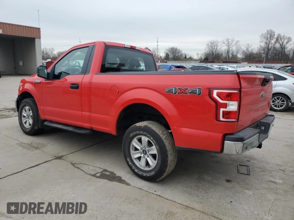 2018 Ford F-150 XL with VIN 1FTMF1EB5JFC94669, listed as a Copart auction lot 82280994 with 16,133 mi miles and Salvage Title. Bid and sale history available at carsss.com. Image 2.