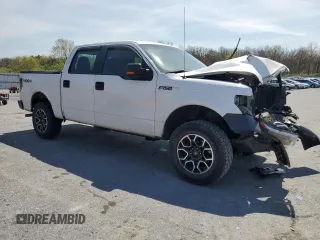 2010 Ford F-150 XL with VIN 1FTFW1EV6AKE26946, listed as a Copart auction lot 53942875 with 217,777 mi miles and Salvage Title. Bid and sale history available at carsss.com. Image 4.
