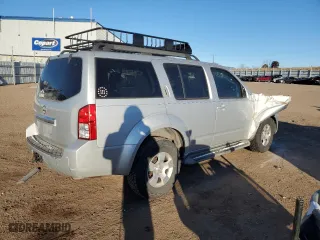 2012 Nissan Pathfinder SV with VIN 5N1AR1NB4CC629611, listed as a Copart auction lot 42121625 with 179,104 mi miles and Non Repairable. Bid and sale history available at carsss.com. Image 3.