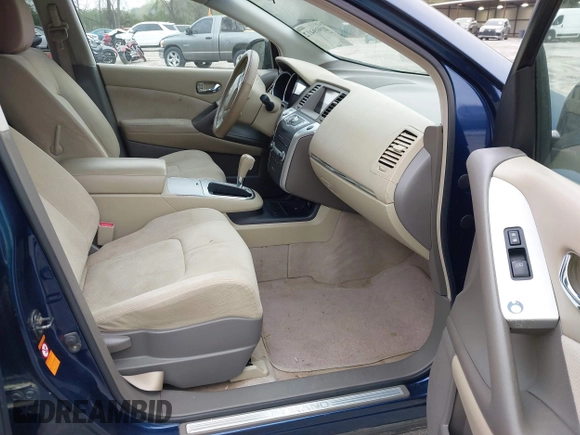 2009 Nissan Murano S with VIN JN8AZ18U89W004898, listed as a IAAI auction lot 41919412 with 237,172 mi miles. Bid and sale history available at carsss.com. Image 5.