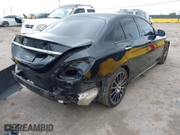 2018 Mercedes-Benz C 300 with VIN WDDWF4JB7JR419997, listed as a IAAI auction lot 41915307 with 77,737 mi miles and . Bid and sale history available at carsss.com. Image 4.