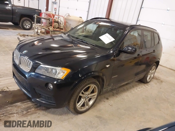 2013 BMW X3 xDrive35i with VIN 5UXWX7C51DL980010, listed as a IAAI auction lot 41967626 with 110,151 mi miles and . Bid and sale history available at DreamBid. Image 17.