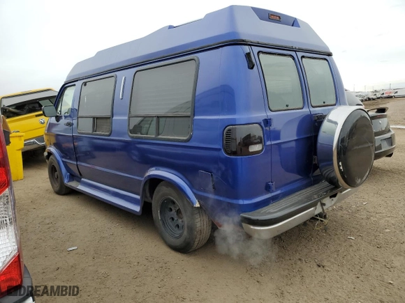 1995 Dodge Ram Van with VIN 2B6HB21Y2SK521529, listed as a Copart auction lot 82165064 with NaN miles and Salvage Title. Bid and sale history available at carsss.com. Image 2.