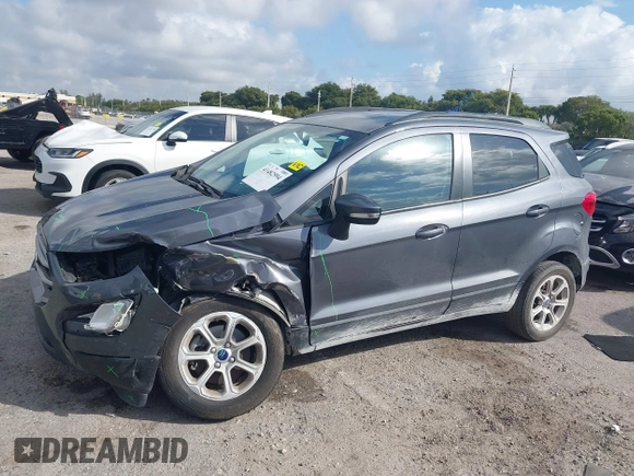 2021 Ford EcoSport SE with VIN MAJ3S2GE4MC444447, listed as a IAAI auction lot 41482594 with 70,881 mi miles and . Bid and sale history available at DreamBid. Image 18.