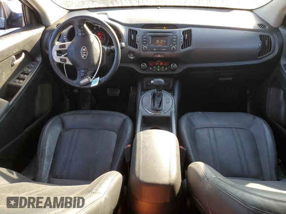 2013 Kia Sportage SX with VIN KNDPCCA60D7395854, listed as a Copart auction lot 44310485 with 137,761 mi miles and Salvage Title. Bid and sale history available at carsss.com. Image 8.