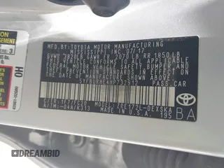 2017 Toyota Corolla L z VIN 5YFBURHE4HP732912, wystawiony jako IAAI lot #42451597 z przebiegiem 73 901 mil mil oraz . Historia ofert i sprzedaży dostępna na DreamBid. Obrazek 9.