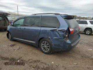 2016 Toyota Sienna LE AAS with VIN 5TDKK3DC5GS747769, listed as a Copart auction lot 53871075 with 379,303 mi miles and Salvage Title. Bid and sale history available at carsss.com. Image 2.