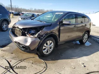 2014 Honda CR-V EX with VIN 2HKRM4H55EH620159, listed as a Copart auction lot 43198895 with 139,209 mi miles and Salvage Title. Bid and sale history available at carsss.com. Image 1.