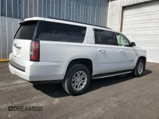 2018 GMC Yukon XL SLT z VIN 1GKS2GKC1JR249282, wystawiony jako Copart lot #59885685 z przebiegiem 154 169 mil mil oraz Czysty tytuł • Clean title. Historia ofert i sprzedaży dostępna na DreamBid. Obrazek 3.