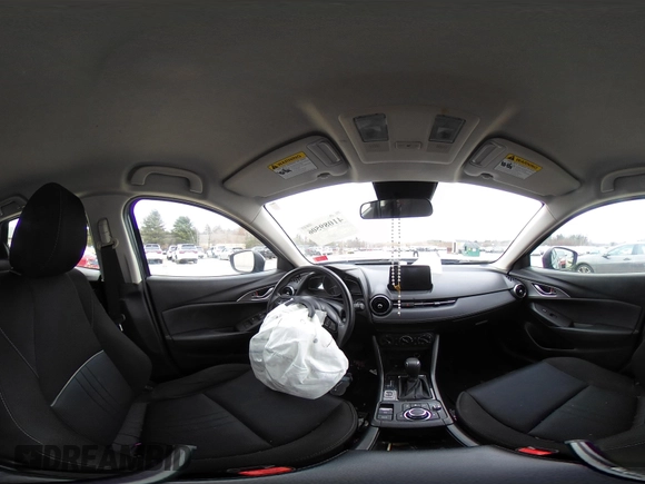 2019 Mazda CX-3 Sport with VIN JM1DKFB79K1446329, listed as a IAAI auction lot 41089506 with 90,332 mi miles. Bid and sale history available at carsss.com. Image 18.