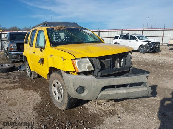 2007 Nissan Xterra SE with VIN 5N1AN08U37C545594, listed as a IAAI auction lot 41477893 with 205,613 mi miles. Bid and sale history available at carsss.com. Image 1.