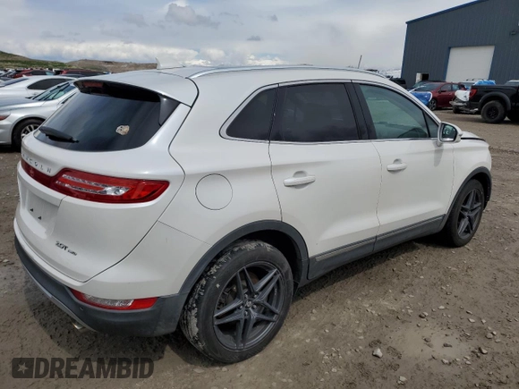 2017 Lincoln MKC Select with VIN 5LMCJ2D95HUL35749, listed as a Copart auction lot 51173265 with 116,192 mi miles and Salvage Title. Bid and sale history available at DreamBid. Image 3.