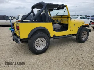 1983 Jeep CJ z VIN 1JCCM87AXDT028695, wystawiony jako Copart lot #74812184 z przebiegiem Nie podano mil oraz Szkody całkowita. Historia ofert i sprzedaży dostępna na DreamBid. Obrazek 3.
