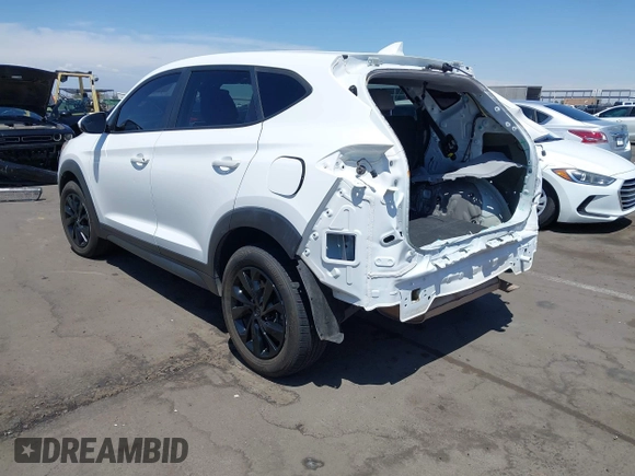2020 Hyundai Tucson SE z VIN KM8J2CA4XLU159781, wystawiony jako IAAI lot #42170758 z przebiegiem 108 655 mil mil oraz . Historia ofert i sprzedaży dostępna na DreamBid. Obrazek 3.