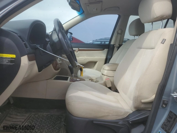 2009 Hyundai Santa Fe SE with VIN 5NMSH13E19H254859, listed as a Copart auction lot 50940985 with 155,614 mi miles and Salvage Title. Bid and sale history available at carsss.com. Image 7.