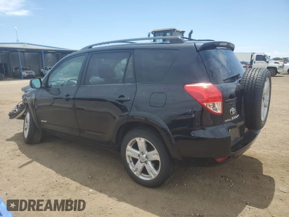 2008 Toyota RAV4 Sport with VIN JTMBD32V786088321, listed as a Copart auction lot 57998825 with 93,145 mi miles and Salvage title. Bid and sale history available at DreamBid. Image 2.