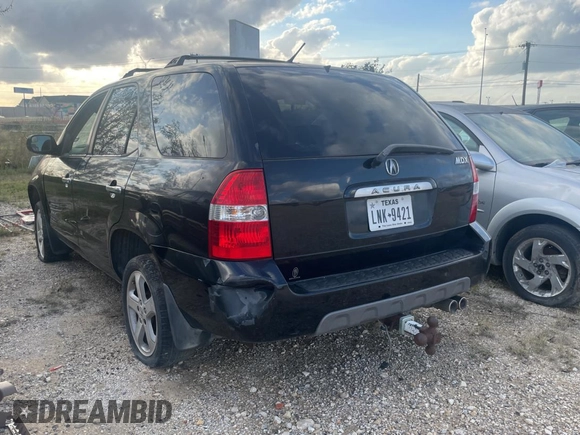 2001 Acura MDX Touring Pkg with VIN 2HNYD18661H529479, listed as a Copart auction lot 85612794 with 0 mi miles and Clean Title. Bid and sale history available at carsss.com. Image 3.