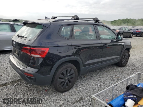 2022 Volkswagen Taos S с VIN 3VVCX7B21NM065851, выставлен на аукционе Copart как лот 54902265 с пробегом 25 187 миль миль и Списание • Salvage title. История ставок и продаж доступна на DreamBid. Изображение 3.