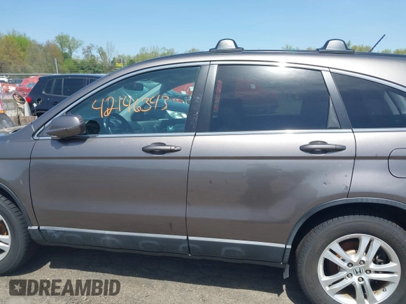2010 Honda CR-V EX-L with VIN 5J6RE4H75AL019882, listed as a IAAI auction lot 42146343 with 187,726 mi miles and . Bid and sale history available at DreamBid. Image 15.