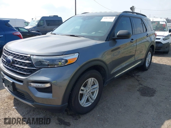 2024 Ford Explorer XLT z VIN 1FMSK7DHXRGA36466, wystawiony jako IAAI lot #42077049 z przebiegiem 8 634 mil mil oraz . Historia ofert i sprzedaży dostępna na DreamBid. Obrazek 2.