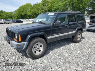 2001 Jeep Cherokee Sport z VIN 1J4FF48S21L563762, wystawiony jako Copart lot #58892335 z przebiegiem 78 948 mil mil oraz Czysty tytuł • Clean title. Historia ofert i sprzedaży dostępna na DreamBid. Obrazek 1.