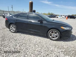 2018 Ford Fusion SE with VIN 3FA6P0HD8JR179005, listed as a Copart auction lot 50065255 with 102,378 mi miles and Salvage Title. Bid and sale history available at carsss.com. Image 4.
