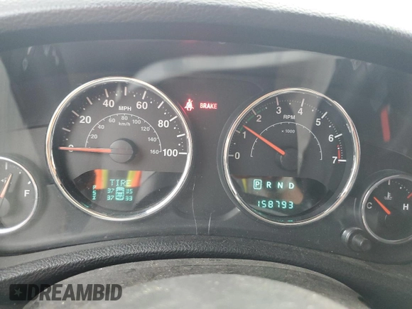 2013 Jeep Wrangler Unlimited Sport с VIN 1C4BJWDGXDL521666, выставлен на аукционе Copart как лот 57277255 с пробегом 158 793 миль миль и Списание • Salvage title. История ставок и продаж доступна на DreamBid. Изображение 9.