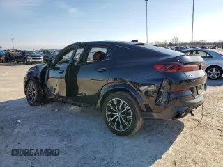 2022 BMW X6 xDrive40i with VIN 5UXCY6C01N9K65807, listed as a Copart auction lot 84708104 with 0 mi miles and Salvage Title. Bid and sale history available at carsss.com. Image 2.