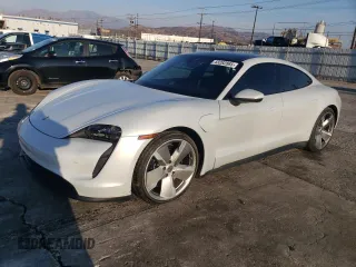 2021 Porsche Taycan 4S z VIN WP0AB2Y15MSA43222, wystawiony jako Copart lot #43282865 z przebiegiem 30 631 mil mil oraz Szkoda całkowita • Salvage title. Historia ofert i sprzedaży dostępna na DreamBid. Obrazek 1.