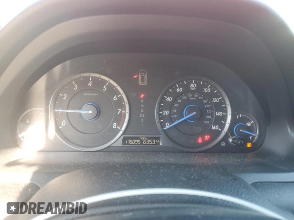 2010 Honda Accord Crosstour EX-L with VIN 5J6TF2H57AL010526, listed as a Copart auction lot 70726954 with 176,095 mi miles and Salvage Title. Bid and sale history available at carsss.com. Image 9.