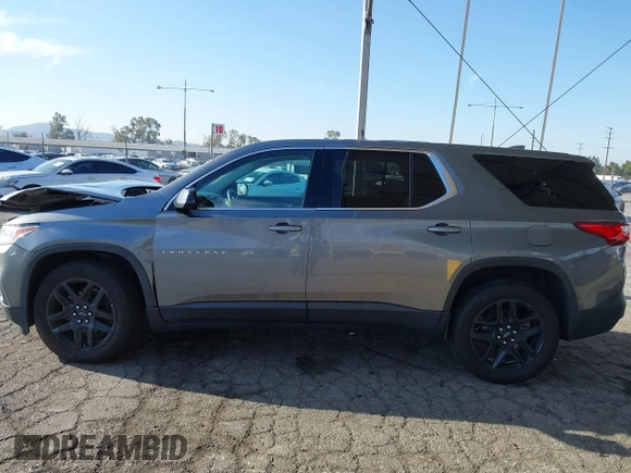 2020 Chevrolet Traverse LS with VIN 1GNERFKW6LJ207966, listed as a IAAI auction lot 41845136 with 83,073 mi miles and . Bid and sale history available at DreamBid. Image 14.