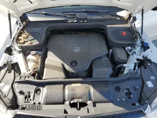 2022 Mercedes-Benz GLS with VIN 4JGFF5KE8NA802405, listed as a Copart auction lot 43269675 with 21,302 mi miles and Salvage Title. Bid and sale history available at carsss.com. Image 12.