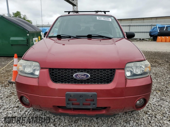 2006 Ford Escape Limited с VIN 1FMYU04196KA57980, выставлен на аукционе Copart как лот 58719335 с пробегом 203 595 миль миль и Списание • Salvage title. История ставок и продаж доступна на DreamBid. Изображение 5.
