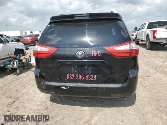 2015 Toyota Sienna LE AAS with VIN 5TDKK3DC6FS578179, listed as a Copart auction lot 55145545 with 225,468 mi miles and Salvage Title. Bid and sale history available at DreamBid. Image 6.