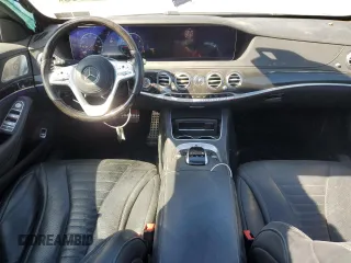 2020 Mercedes-Benz S 560 with VIN WDDUG8GB8LA502374, listed as a Copart auction lot 50412965 with 59,859 mi miles and Salvage Title. Bid and sale history available at carsss.com. Image 8.