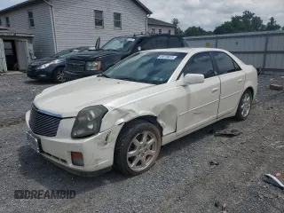 2003 Cadillac CTS with VIN 1G6DM57NX30122943, listed as a Copart auction lot 65570615 with 185,694 mi miles and Salvage title. Bid and sale history available at DreamBid. Image 1.