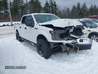 2018 Ford F-150 XL with VIN 1FTEW1E58JKD67099, listed as a IAAI auction lot 41526282 with 128,420 mi miles. Bid and sale history available at carsss.com. Image 1.