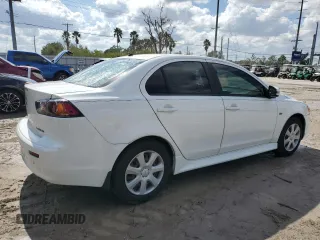2015 Mitsubishi Lancer ES with VIN JA32U2FU5FU010011, listed as a Copart auction lot 78127794 with 132,074 mi miles and Salvage Title. Bid and sale history available at carsss.com. Image 3.