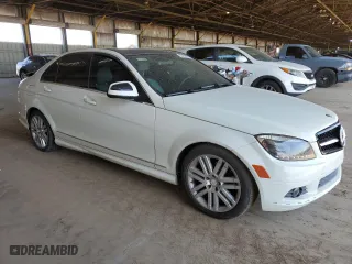 2009 Mercedes-Benz C-Class 3.0L Sport with VIN WDDGF54X39R070544, listed as a Copart auction lot 52791075 with 208,551 mi miles and Salvage Title. Bid and sale history available at carsss.com. Image 4.