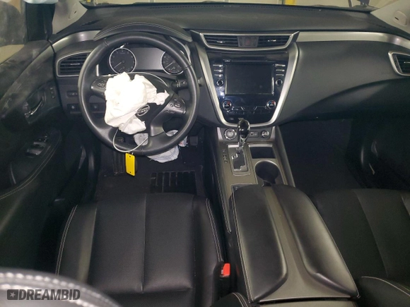 2023 Nissan Murano SL with VIN 5N1AZ2CS4PC107379, listed as a Copart auction lot 83018004 with 17,686 mi miles and Salvage Title. Bid and sale history available at carsss.com. Image 8.